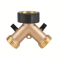 3/4 American Standard Metal Ball Valve Garden Faucet Three Way Hose Brass