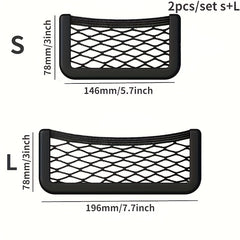 2pcs Car Organizer Storage Bag Set Keep Your Car Neat & Organized