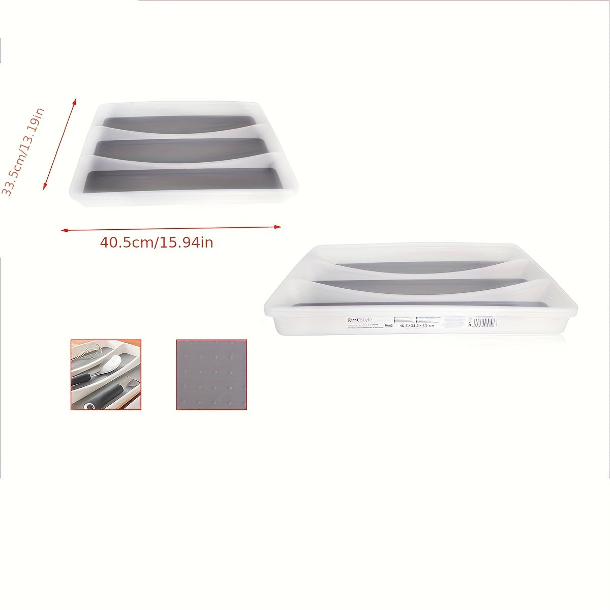 Cutlery Drawer Organizer Tray Storage Box Kitchen Supplies