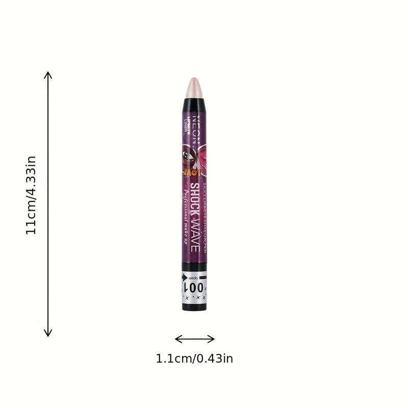 2-in-1 Waterproof Eyeshadow Stick Lip Makeup Pen