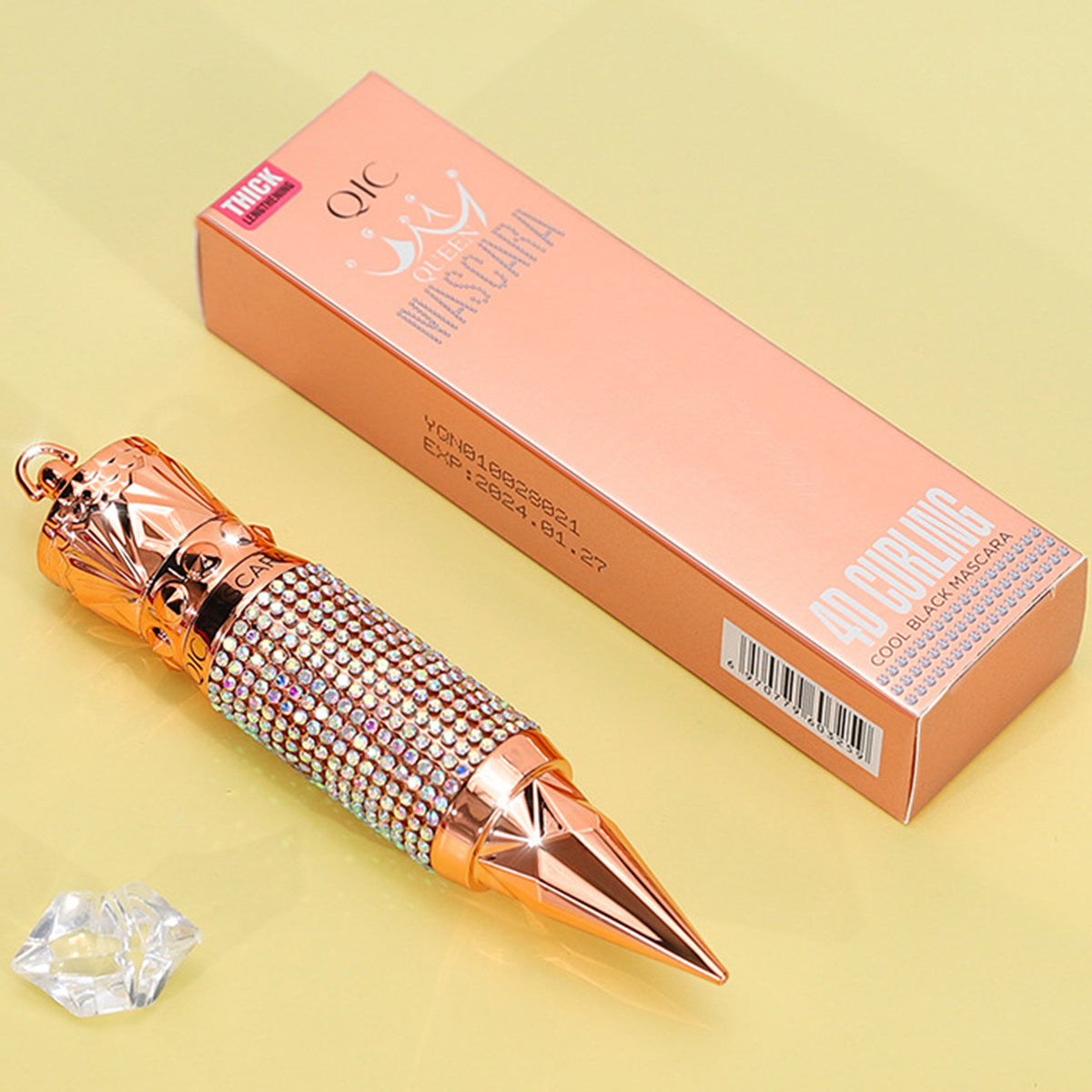 4D Silk Fiber Lash Mascara Waterproof Long Lasting Volume & Length