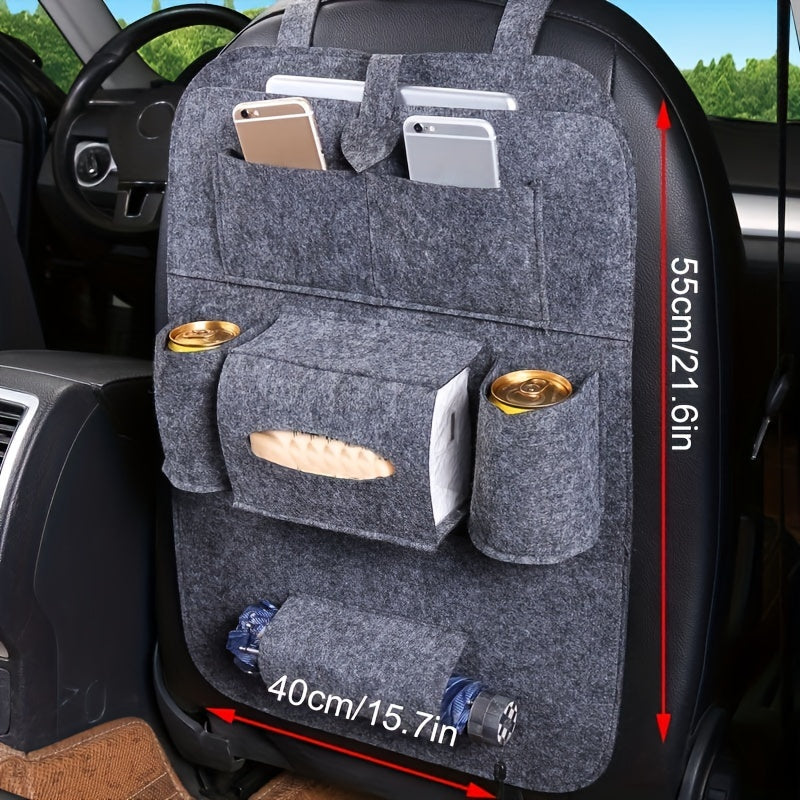 Rear Seat Organizer & Tablet Holder for Your Car