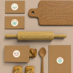 500pcs Bakery Thank You Stickers For Baking Packaging