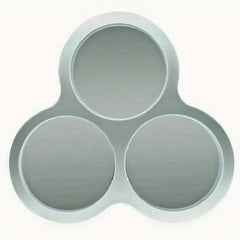 Washable Silicone Round Cake Molds & Decorating Tray Set