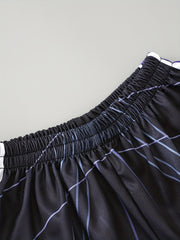 Boys City 24 Print Basketball Suits Summer Wear