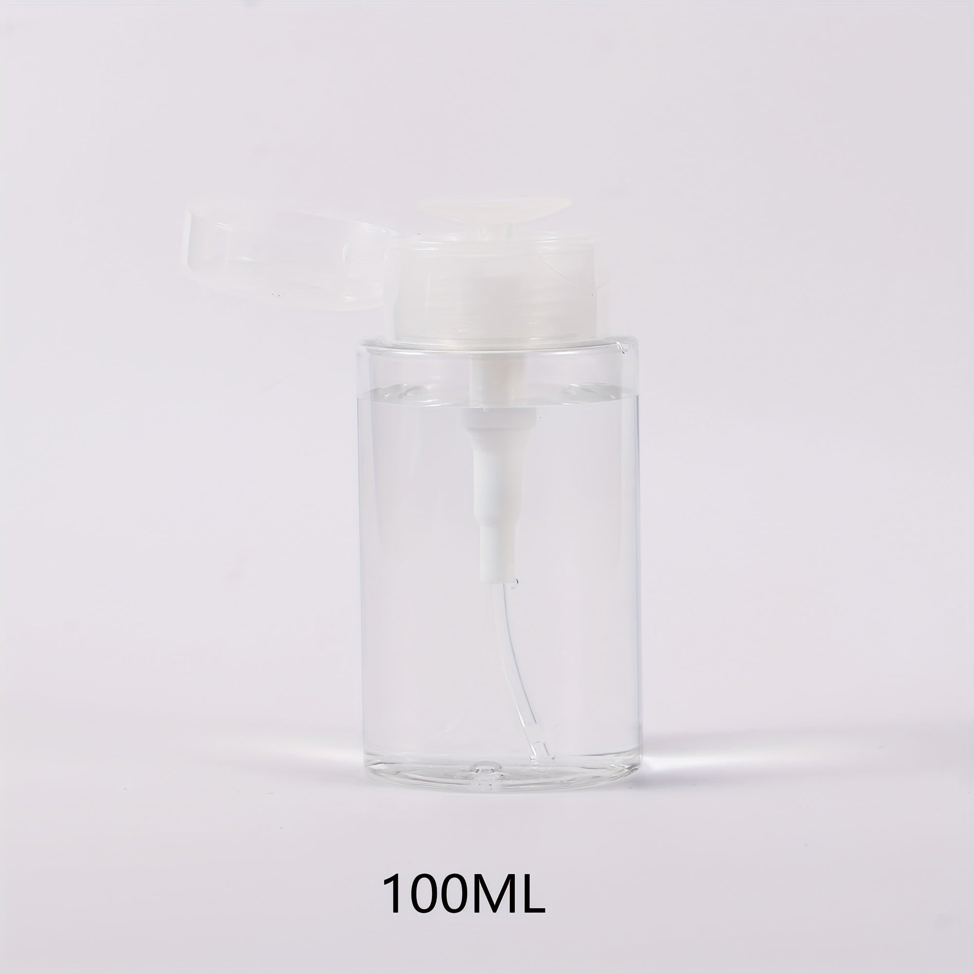 Transparent Lotion Dispenser Travel Bottle - Outdoor Pumping Refillable Pump