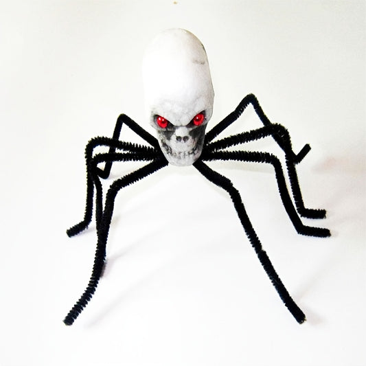 Halloween Little Ghost Head Spider Horror Prank Props Party Supplies