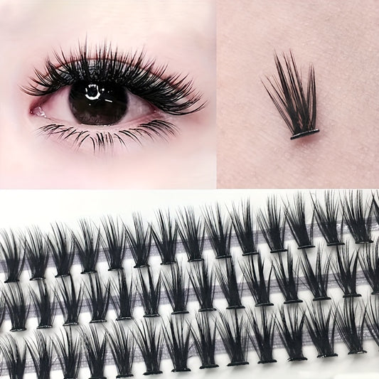 Soft Cluster False Eyelashes 30D Faux Mink Lashes 8 15mm