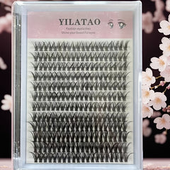 240 Clusters 30D False Eyelashes DIY Extensions D Curl Long Lashes Faux Mink