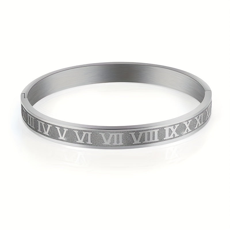 Stainless Steel Golden Men's Bangle