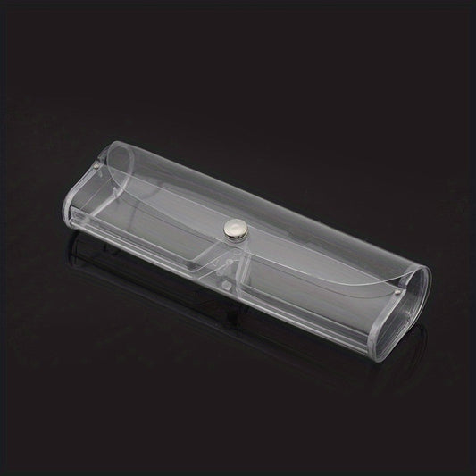 Transparent Plastic Glasses Case Lightweight Portable Myopia Glasses Box
