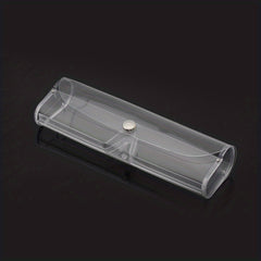 Transparent Plastic Glasses Case Lightweight Portable Myopia Glasses Box