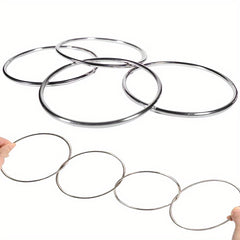 4pcs Magic Power Rings Sleight of Hand Magic Props for Stage