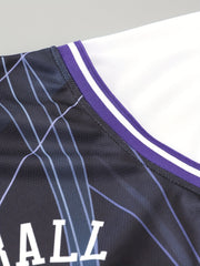 Boys City 24 Print Basketball Suits Summer Wear
