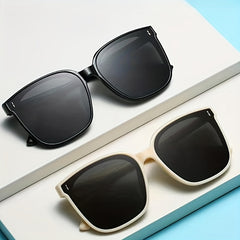 Men's Polarized Sunglasses Square Frame Eyewear