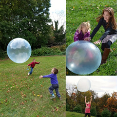 Giant Bubble Balls Water Bubble Ball Jelly Balls & 111pc Balloons Set