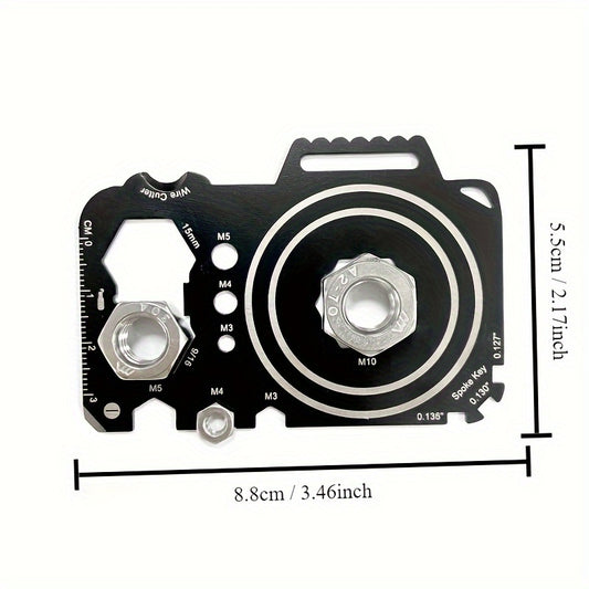 Survival Card Stainless Steel Tool for Outdoor Camping