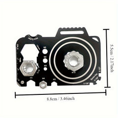 Survival Card Stainless Steel Tool for Outdoor Camping