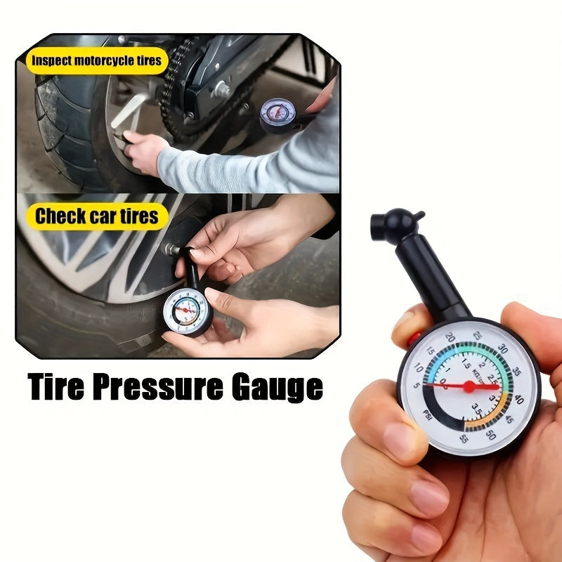 High Precision Tire Pressure Gauge for Car Motorcycle Bike Bicycle