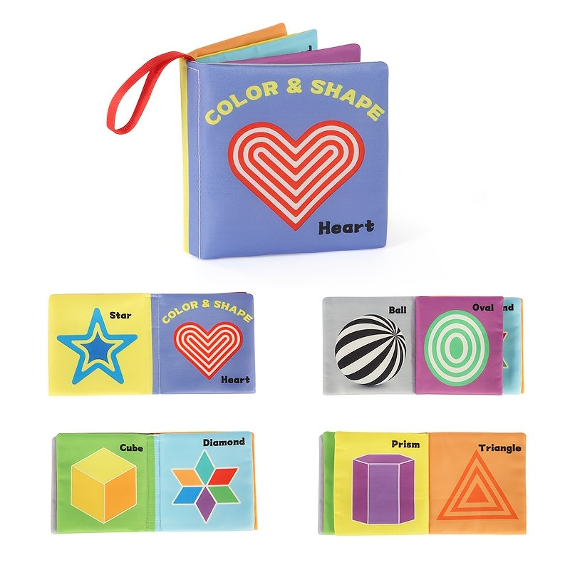 Baby Cloth Book: Durable Waterproof Early Learning Toy