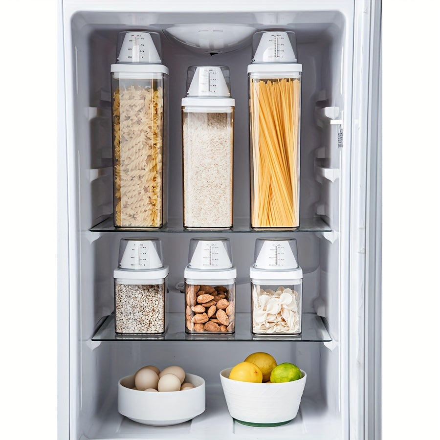 Kitchen Storage Jar Sealed Canister Moisture-proof Fresh-keeping Box