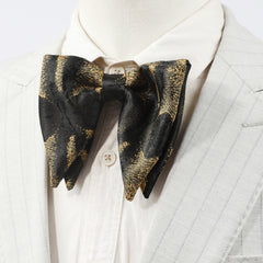 Men's Retro Noble Banquet Party Bow Tie Shirt Suit Accessories