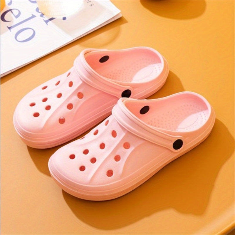 Women's Hollow Out Clogs Non Slip Slide Shoes