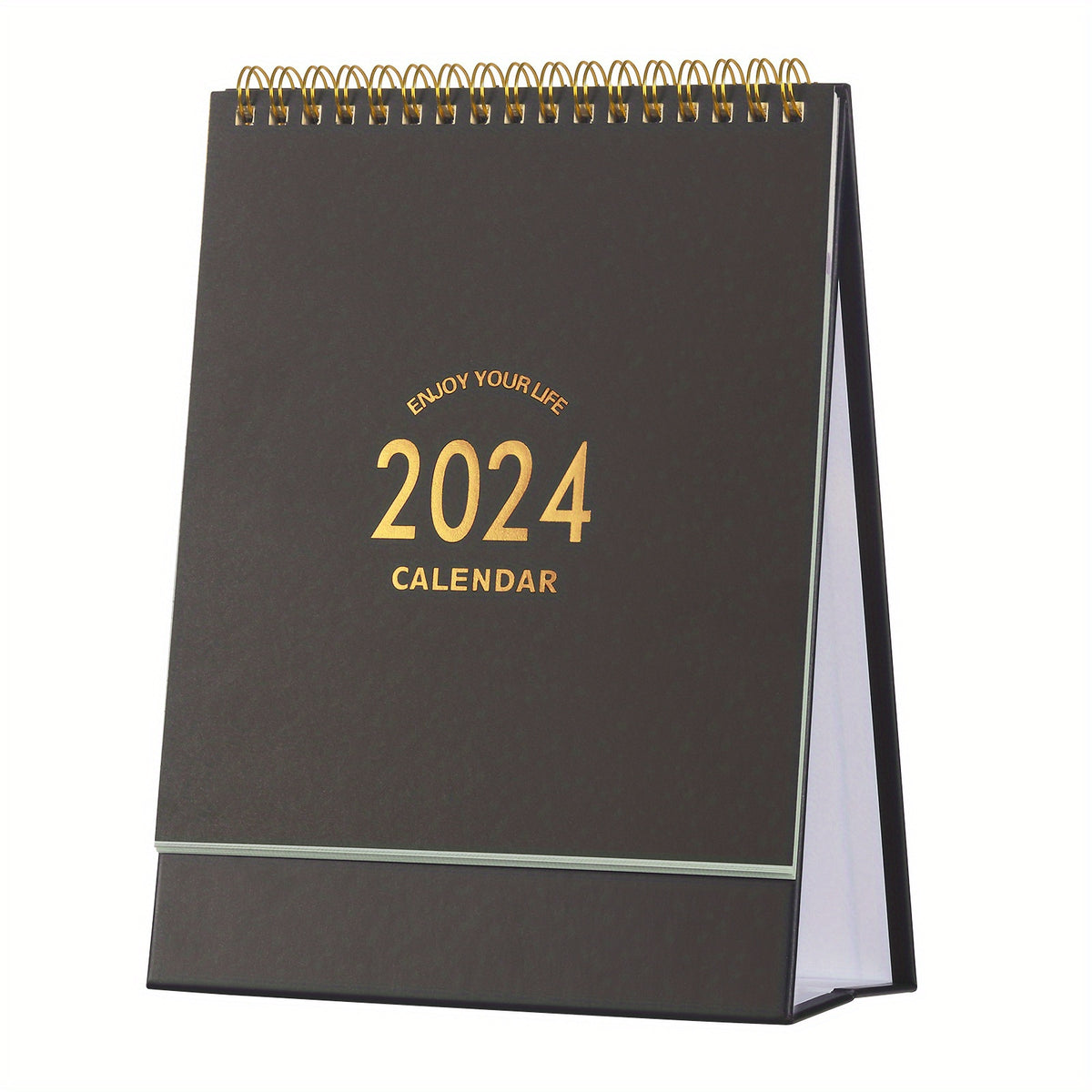 Desk Calendar Standing Flip Small Desktop Calendar