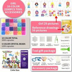 Water Mist Magic Bead Puzzle Toy for Kids DIY Craft