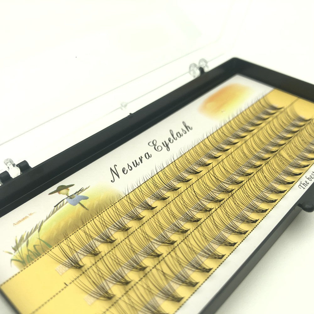 10D 8-12mm Cluster Lashes Set with Glue & Tweezers