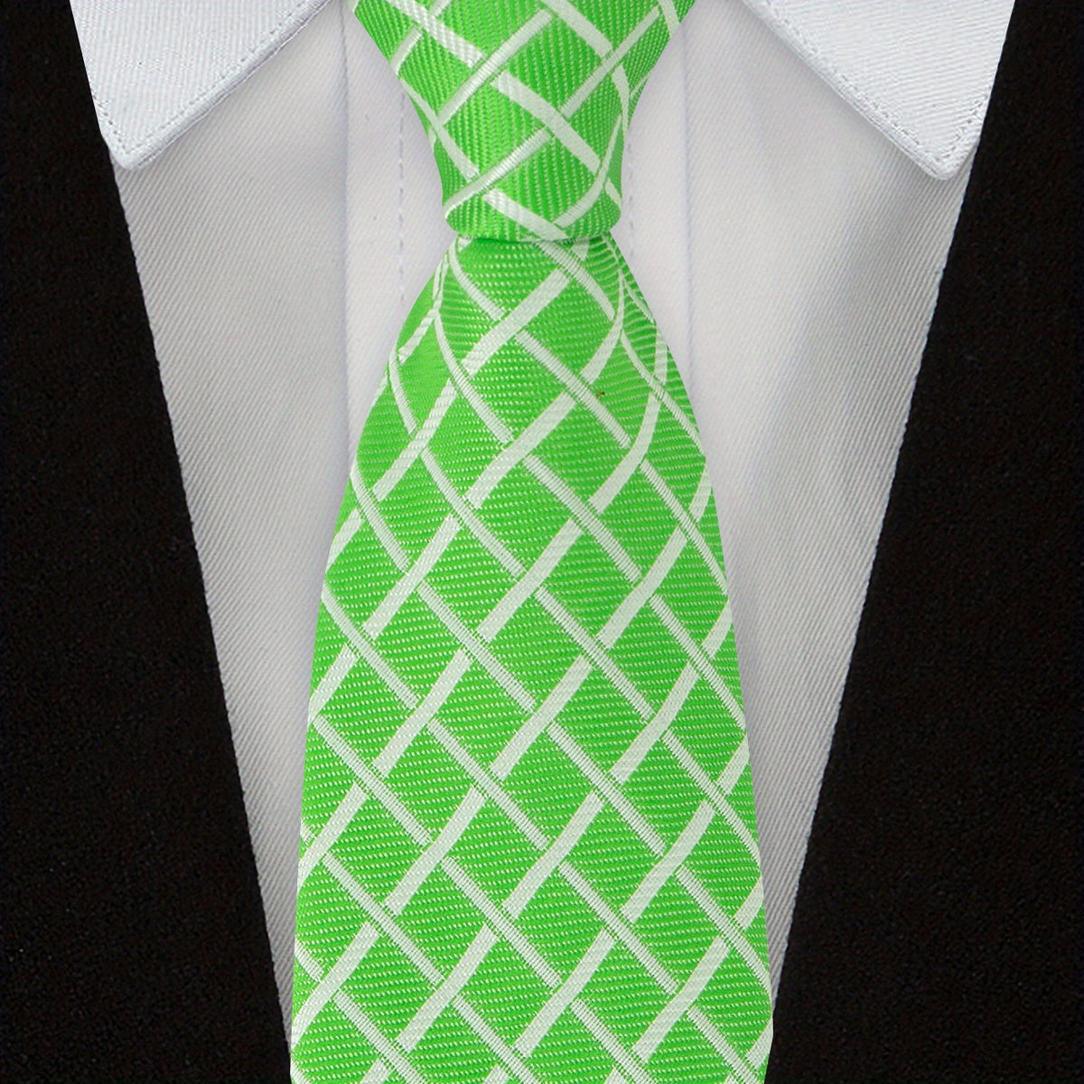 Men's Rainbow Jacquard Tie for Party Business