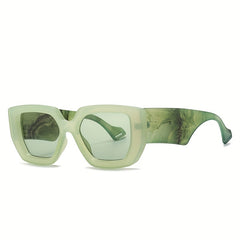 Y2K Marble Sunglasses Cat Eye UV400 Sun Glasses Travel Beach