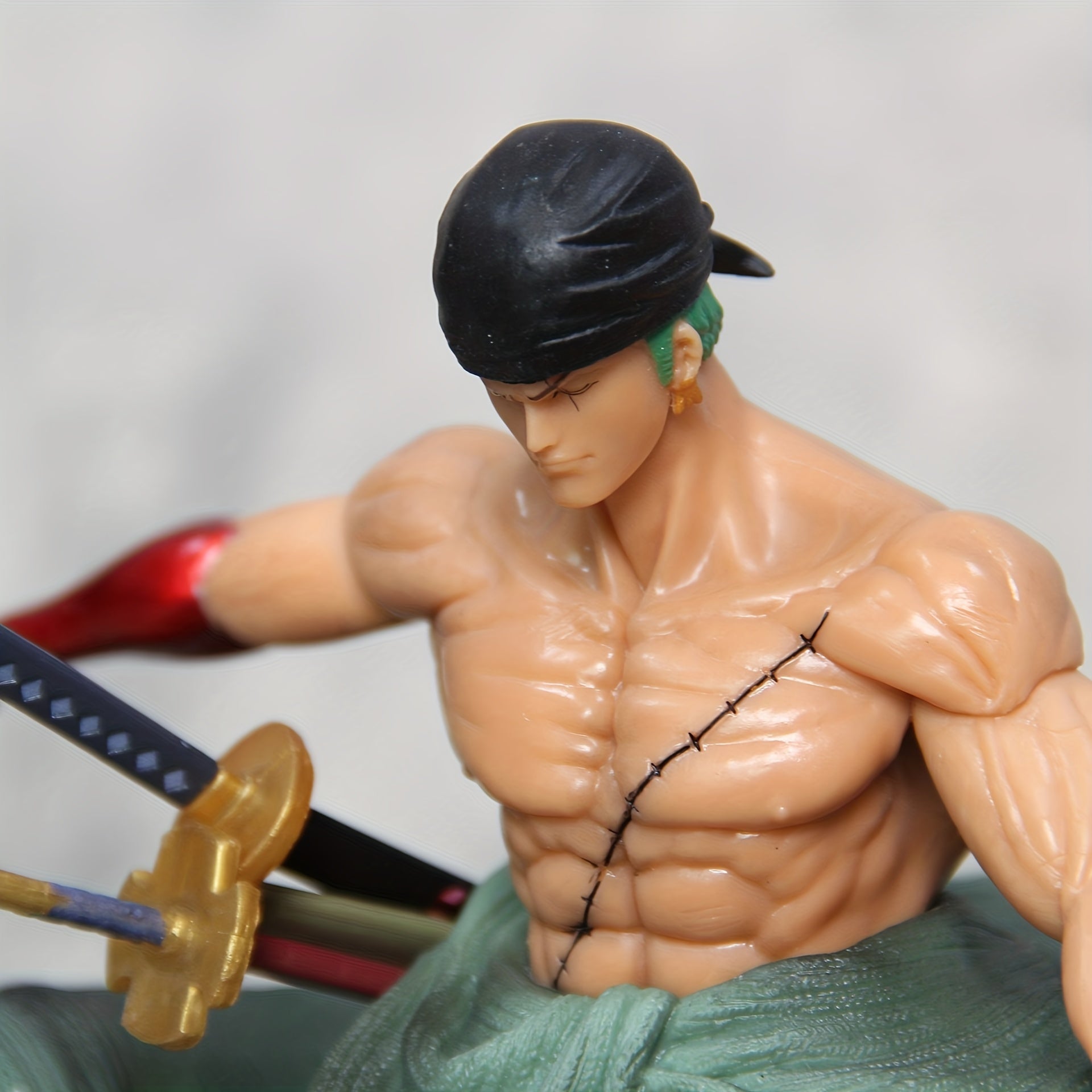 Anime Figure Model Ornaments with Replaceable Hands and Double-Headed Design