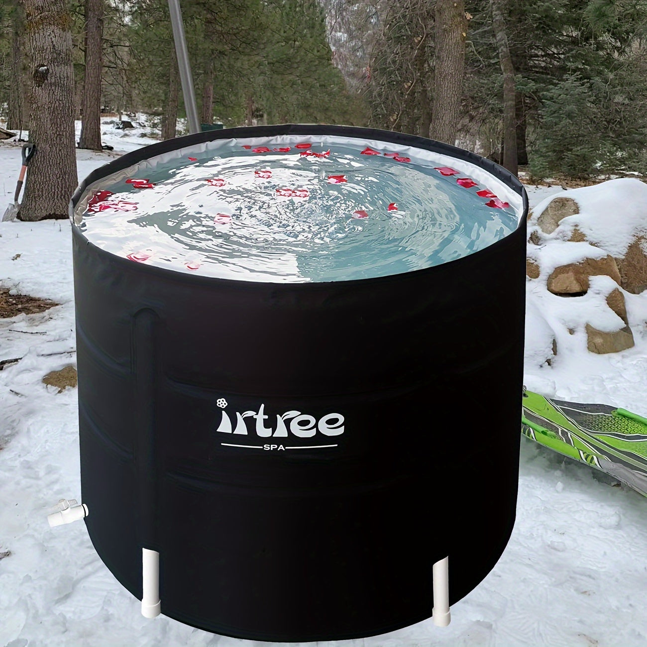 Portable Bathtub Soaking Tub Folding Bathtub Ice Bath Tub Shower Tub