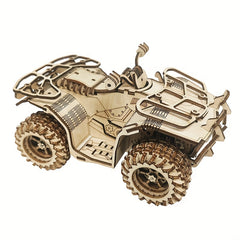 Wooden Beach Motorcycle Toy - Creative Desktop Ornament