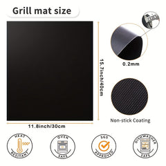 4pc 15 7 11 8in Reusable Non Stick Oven Liner Oven Liners Easy Clean Kitchen