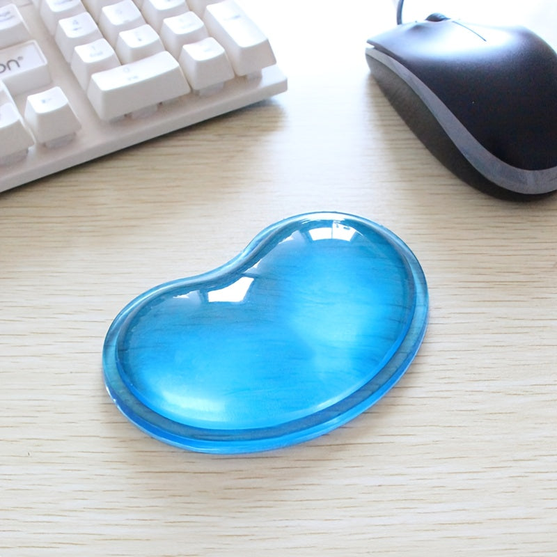 Transparent Silicone Mouse Pad Reduce Stress Improve Efficiency