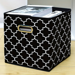 Foldable Storage Cubes Bins Organizer Baskets Dual Handles Decor