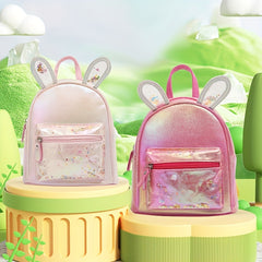 Rabbit Ear Double Shoulder Backpack Leisure Bag