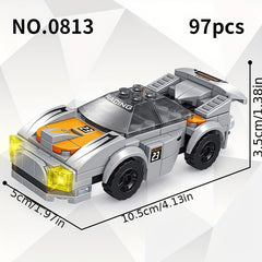 Colorful Sliding Car Racing Educational Toy for Kids
