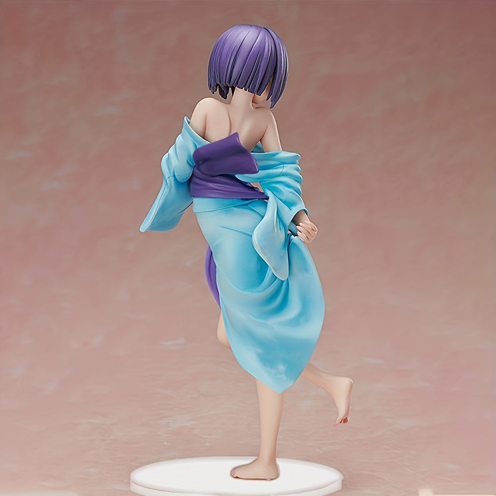 Purple Red Yukata Anime Figure Ideal Gift For Anime Fans