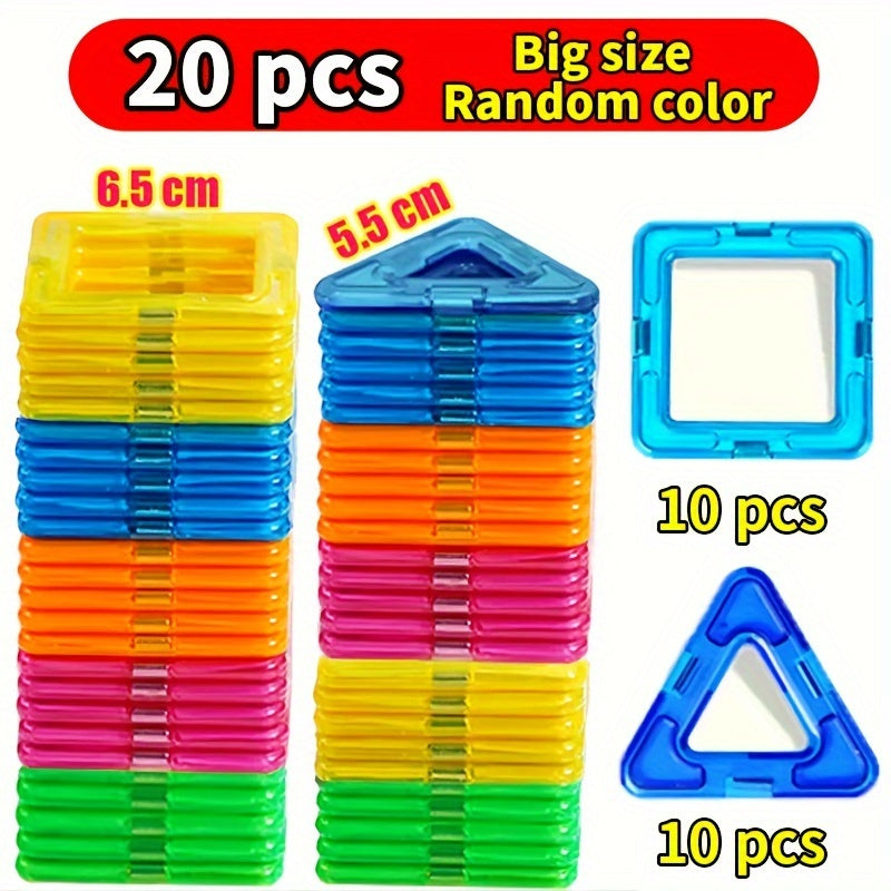 Magnetic Building Blocks DIY Magnets Construction Set Halloween Gift