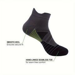 Ankle Compression Socks Men Women Support Running 6 Pairs