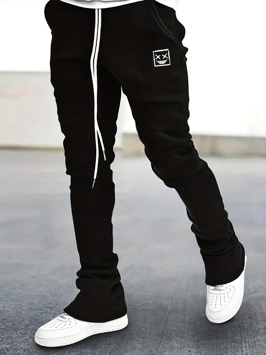 Cartoon Smiling Face Print Men s Lo...