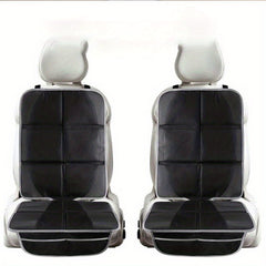 Non Slip Waterproof Child Car Seat Protector with Padding & 2 Storage Pockets