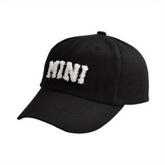 Letter Embroidery Baseball Cap Sunscreen Sports Peaked Hat
