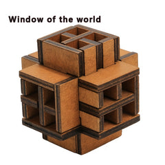 4pcs Brain Teaser Puzzle Locks Adult Party Novelty Toy Gift