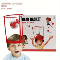 Kids Basketball Set with 20 Balls and Frame