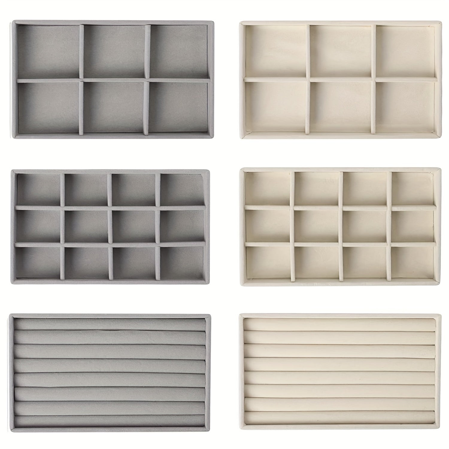 Jewellery Display Organizer Makeup Storage Tray Earrings Bracelet Ring Organizer