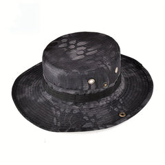 Camouflage Military Bucket Hat Summer Outdoor Training Fishing
